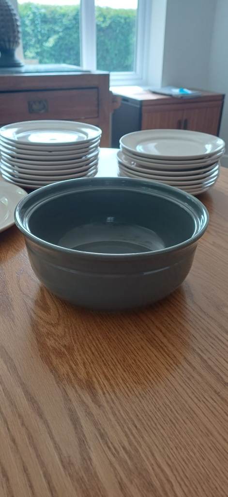 Typhoon Deep Grey Serving Dish
