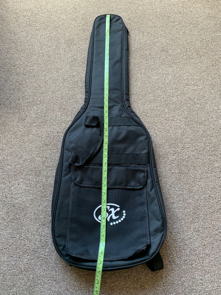 An SX electric guitar case