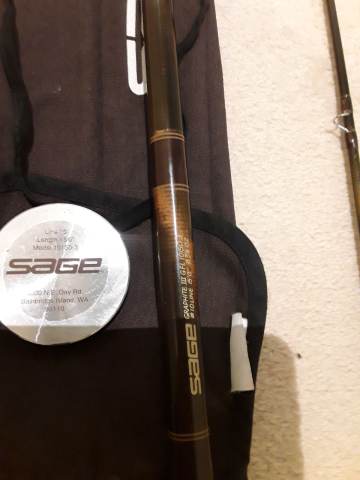 Sage 10160 GFL Graphite III Salmon Fly Rod #10, £200.00 for Sale