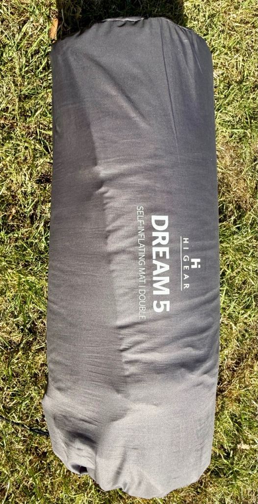 Hi Gear DREAM 5 Self-Inflating Double Mat – Grey