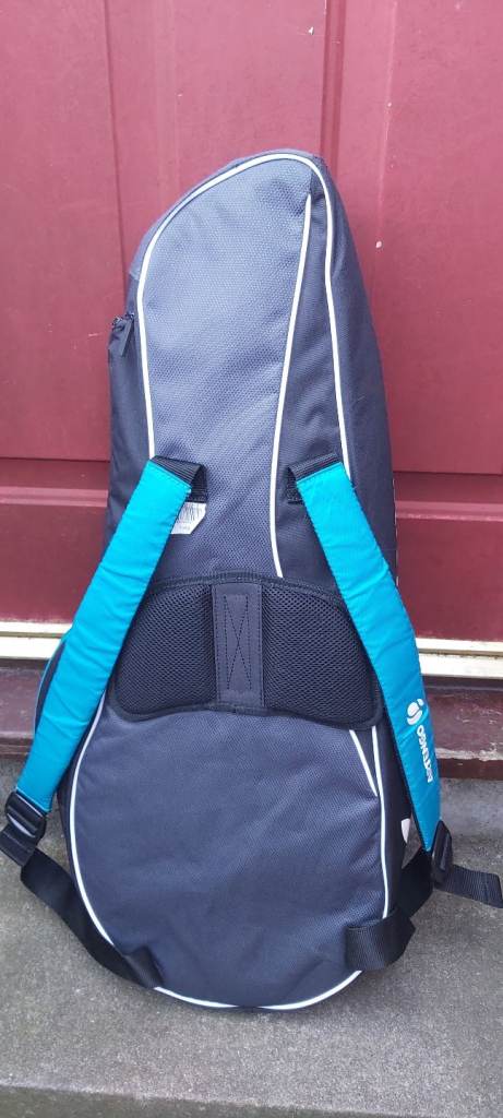 Tennis racket and bag