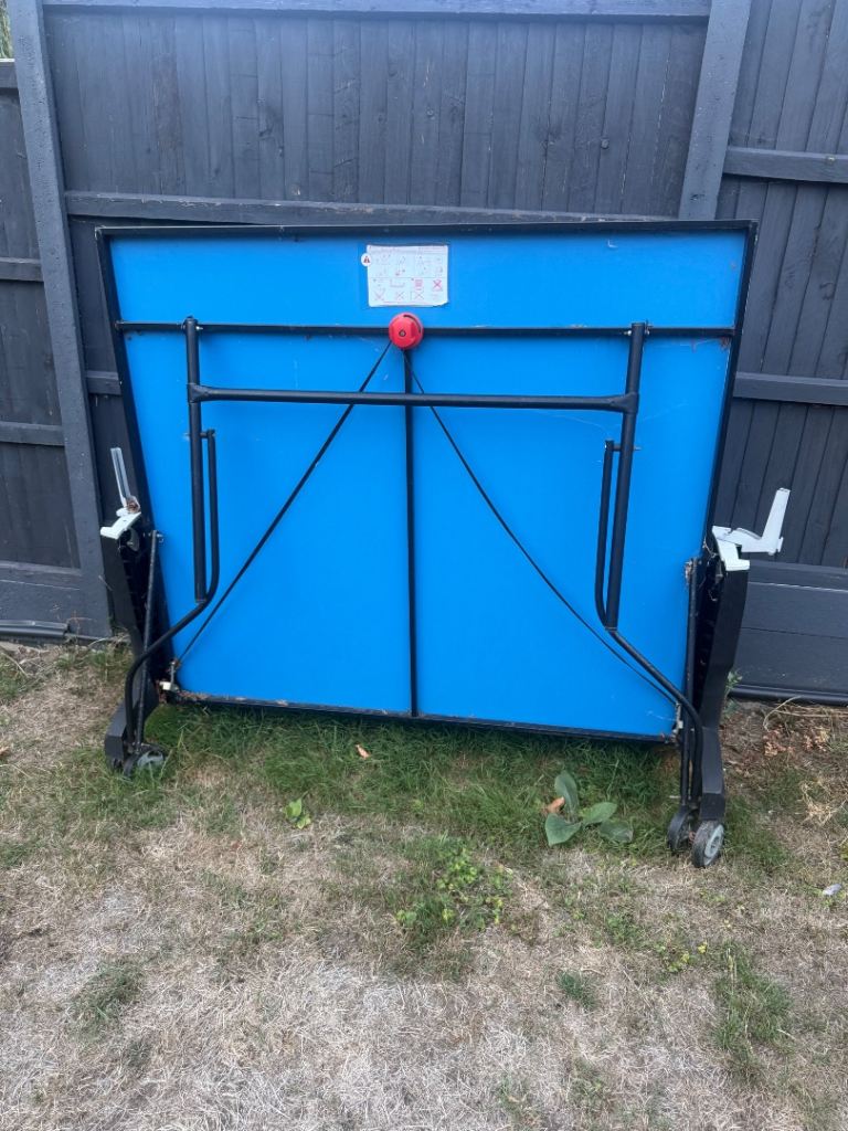 Artengo CS55 Table Tennis Table – Blue, Good Condition