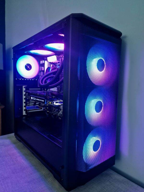 image for AMD Ryzen Gaming PC - 16GB Ram - SSD/HDD - 8GB Grephics - RGB Lighting - Win11