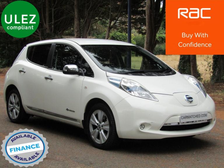 Nissan Leaf 80kW Tekna 30kWh Auto * ELECTRIC * £20 TAX * TOP SPEC *