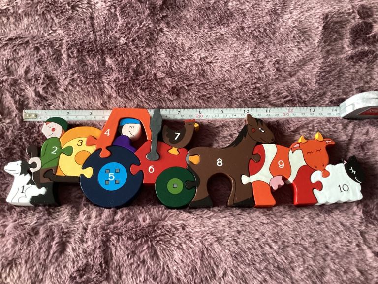Alphabet Number Farm Jigsaw Puzzle