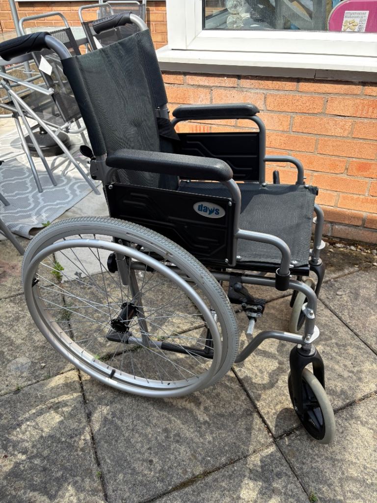 Days Lightweight Wheelchair – Good Condition, Grey
