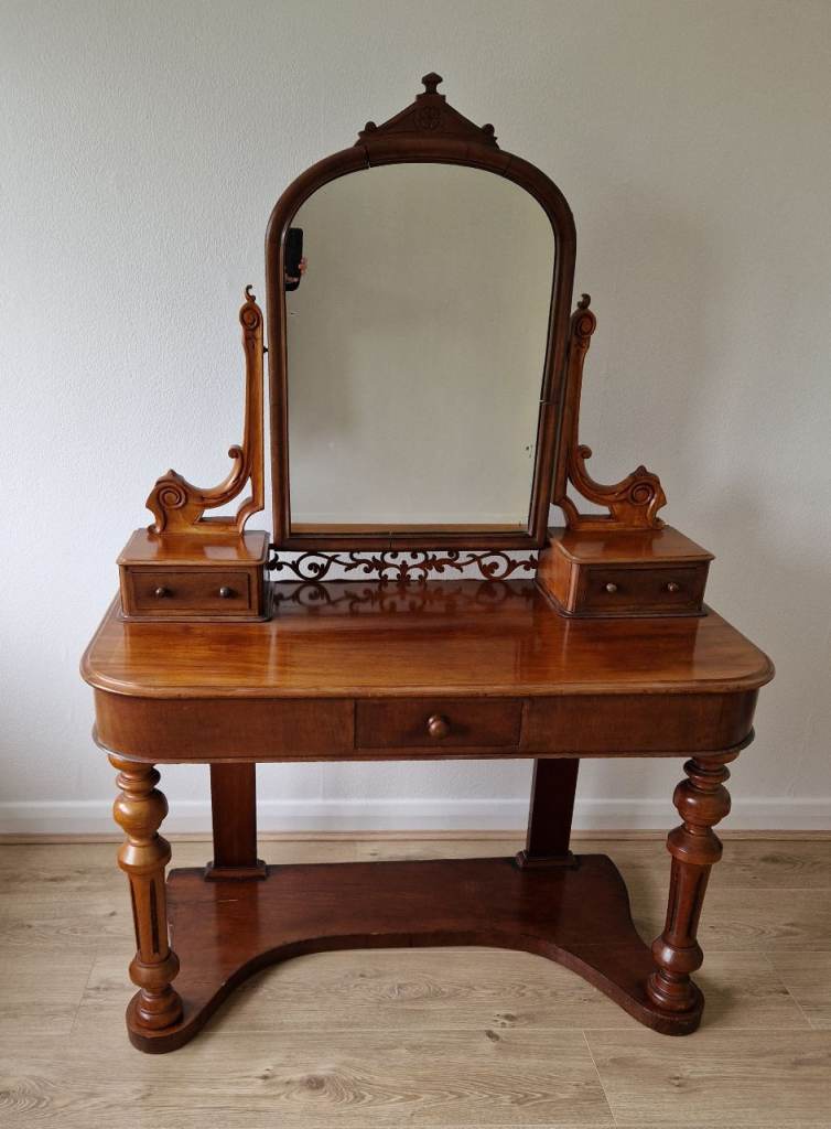 Antique Victorian  Duchess Dressing Table with mirror 