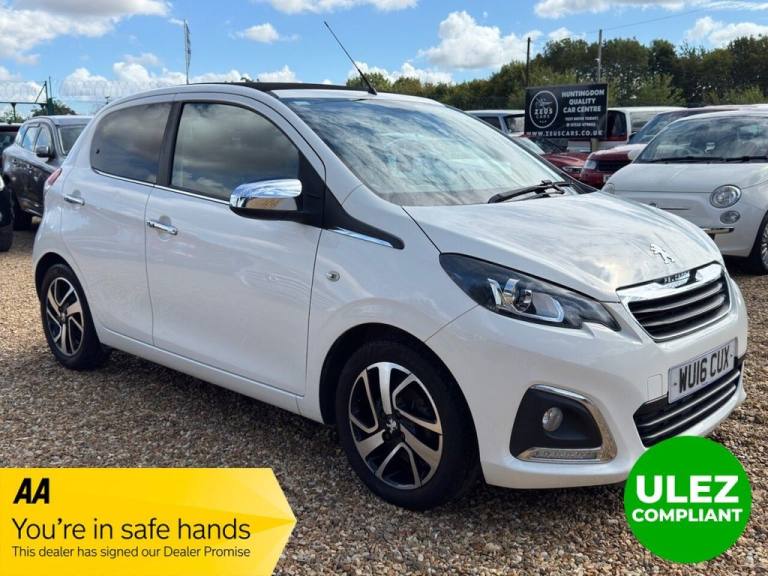 2016 Peugeot 108 1.2 PureTech Allure 5dr HATCHBACK PETROL Manual