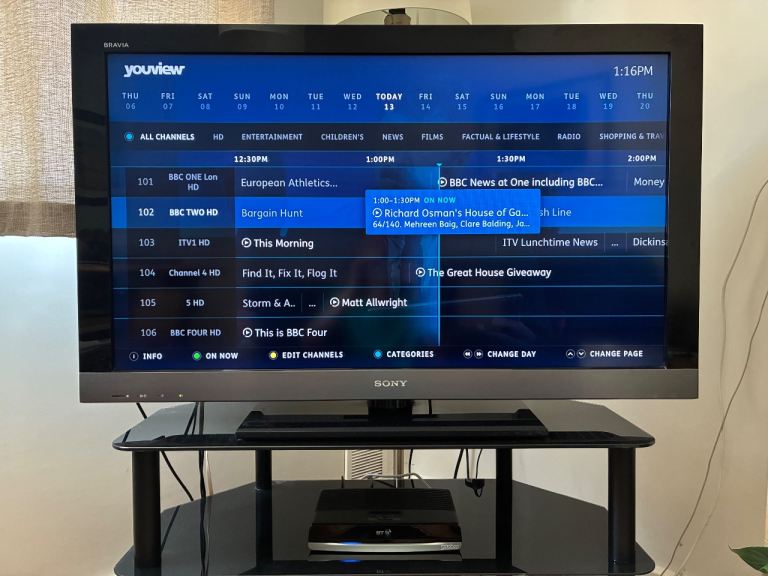 YouView TV Recorder Box