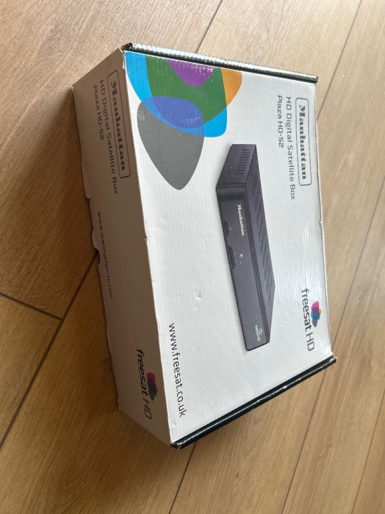 Manhattan HD digital satellite box, Plaza HD•S2, Freesat HD