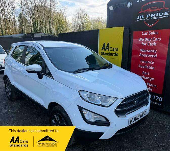 2018 Ford Ecosport 1.0T EcoBoost Zetec Euro 6 (s/s) 5dr HATCHBACK Petrol Manual