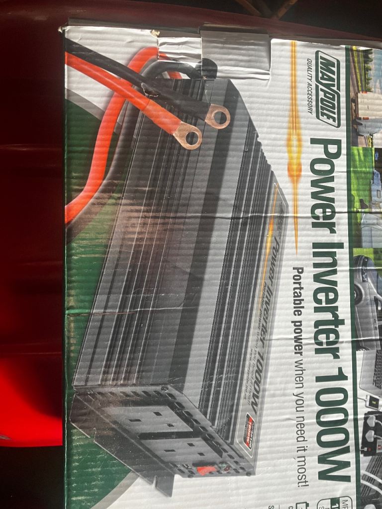 MAYPOLE POWER INVERTER 1000W 