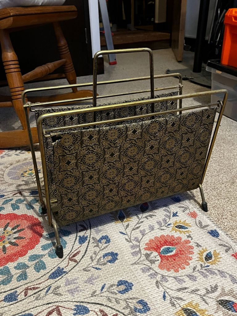 image for Retro 60’s Magazine Rack