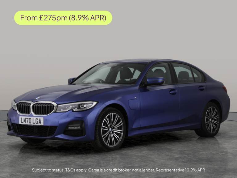 2020 BMW 3 Series 2.0 330e 12kWh M Sport Saloon 4dr Petrol Plug-in Hybrid Auto Euro 6 (s/s) ( Sal...