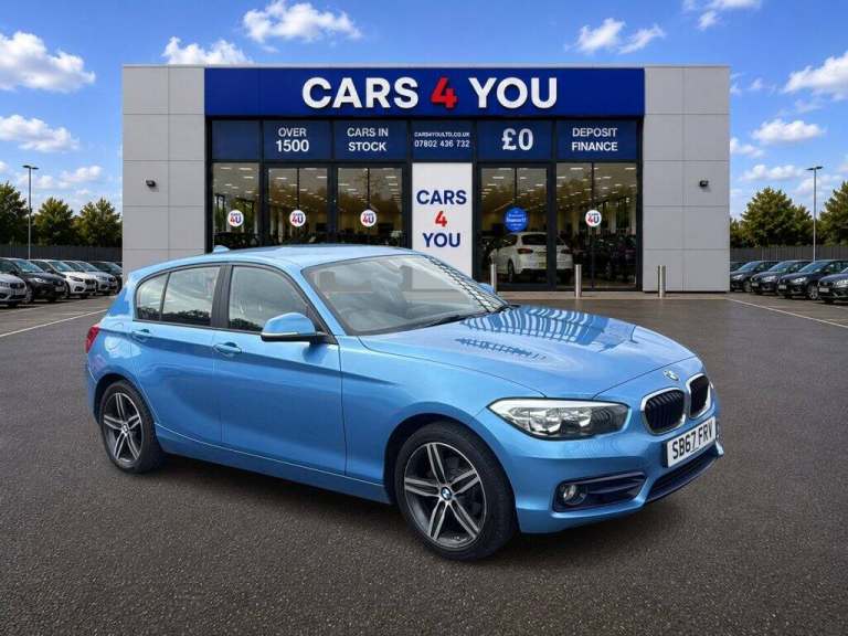 2017 BMW 1 Series 118i [1.5] Sport 5dr [Nav] HATCHBACK PETROL Manual