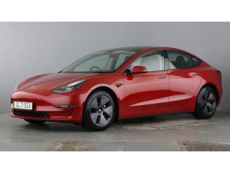 DECEMBER 2021 71 TESLA MODEL 3 LONG RANGE AWD - ONLY 43,000  - £1700 EXTRA RED !