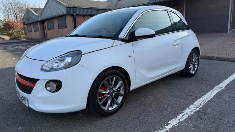 2014 VAUXHALL ADAM JAM 1.2, PETROL, MOT JANUARY 27