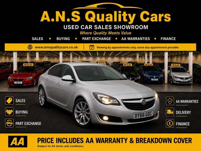 2016 Vauxhall Insignia 1.4T SRi Nav 5dr [Start Stop] HATCHBACK PETROL Manual