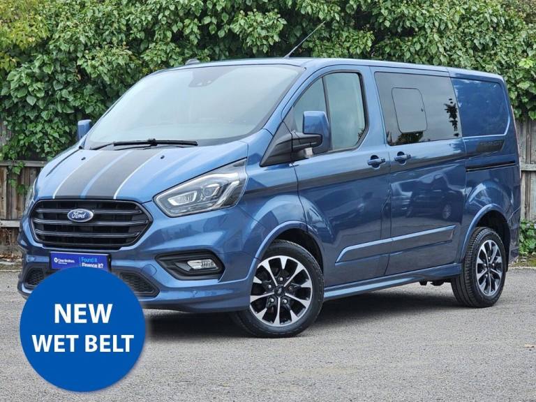2020 Ford Transit Custom 2.0 EcoBlue 185ps Low Roof D/Cab Sport Van Auto PANEL VAN DIESEL Automatic