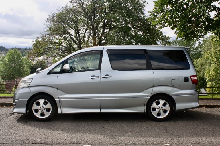 2006 TOYOTA ALPHARD 2.4 PETROL AUTO ULEZ FRESHLY IMPORTED BRAND NEW 2 BERTH CAMPER CONVERSION
