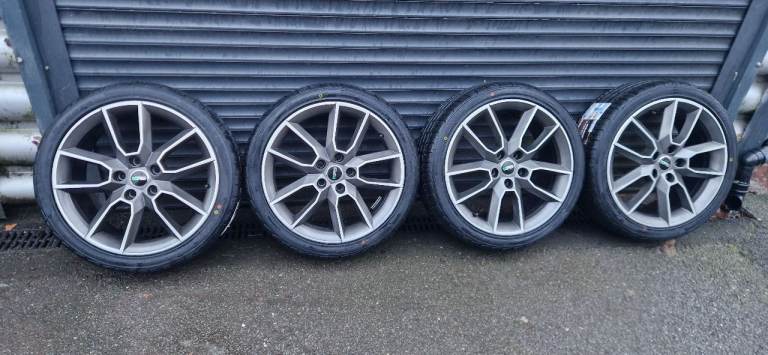Genuine 18" Skoda Octavia VRS Mk2 Mk3 5x112 Gemini Alloy Wheels  5E0 601 025 AJ
