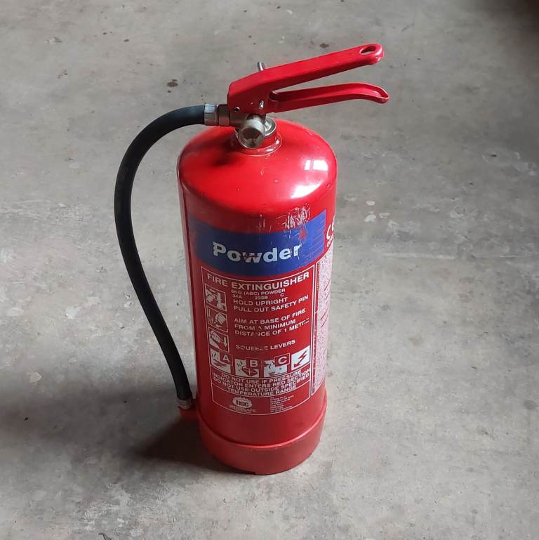 6kg powder fire extinguisher