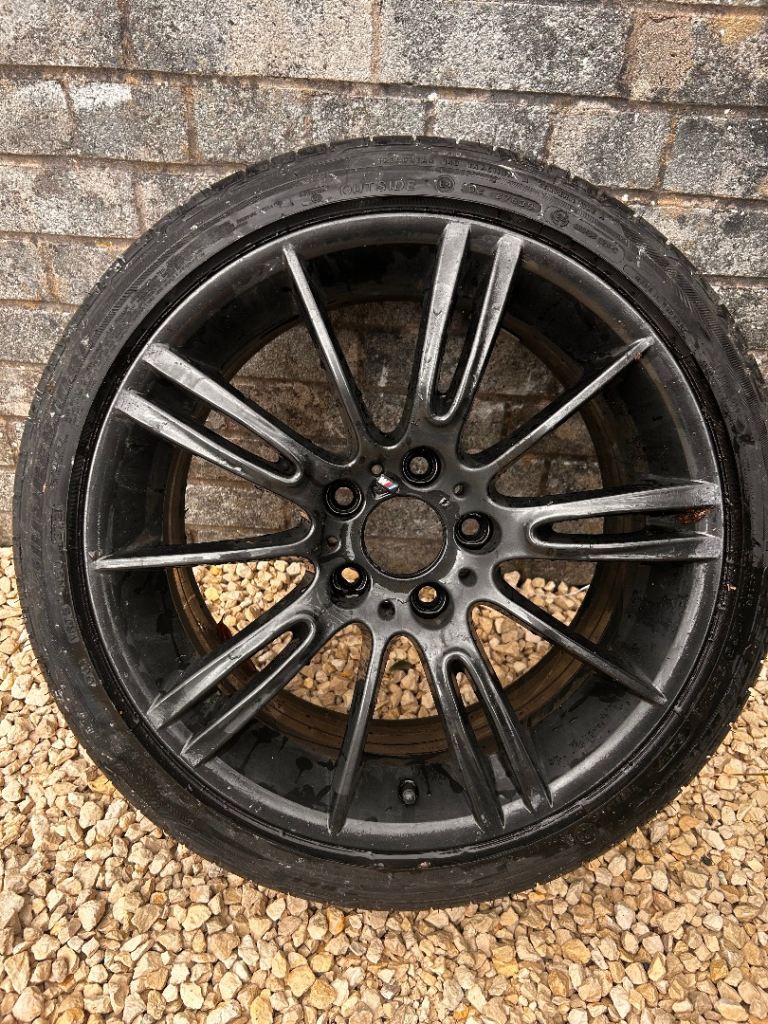 x1 Genuine BMW M Sport 18” Alloy Wheel – 8.5J x 18 ET37 – OEM Black