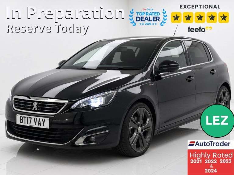 2017 Peugeot 308 1.6 BlueHDi GT Line Hatchback 5dr Diesel Manual Euro 6 (s/s) (120 ps) Hatchback ...