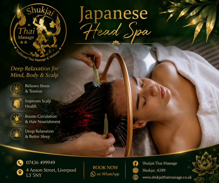 Shukjai Thai Massage – Head Spa & Facial Treatments