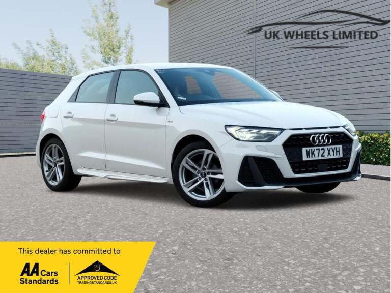 2022 Audi A1 1.0 TFSI 25 S line Sportback S Tronic Euro 6 (s/s) 5dr HATCHBACK Petrol Automatic