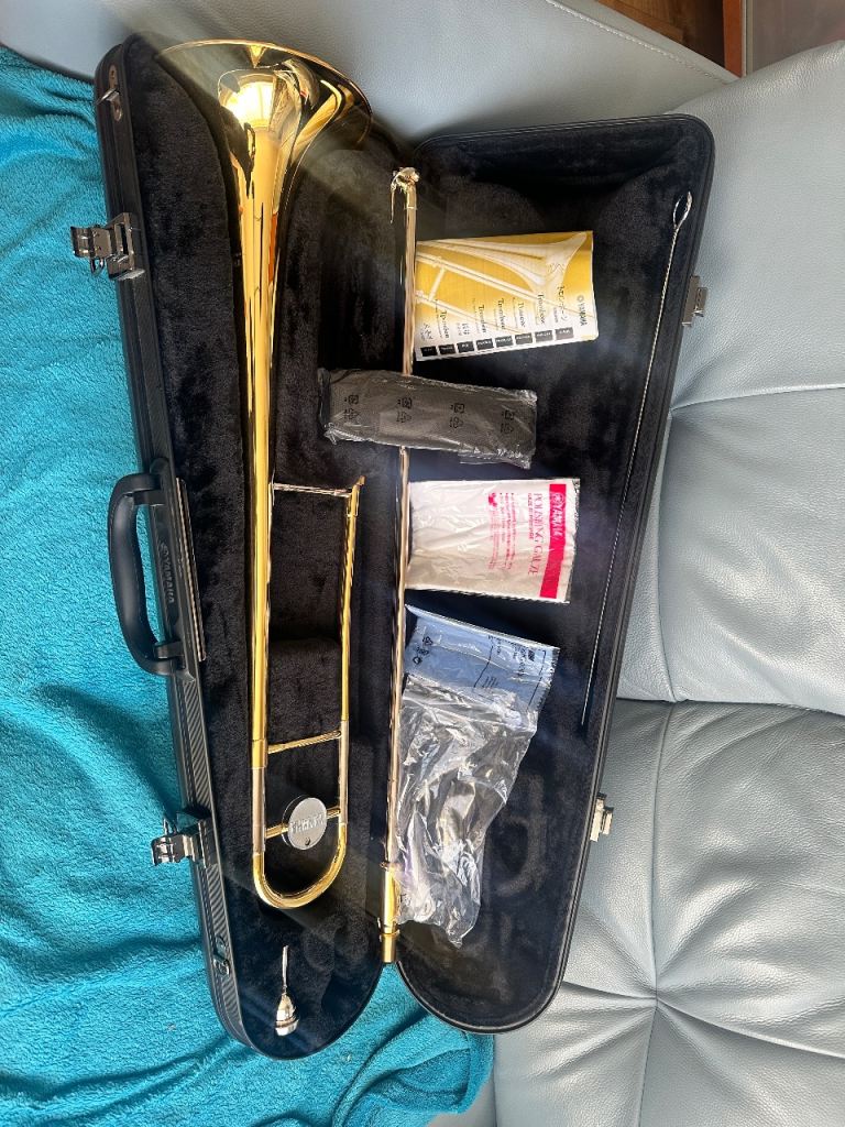 Tenor trombone Yamaha ysl 354 ref 204 excellent condition 