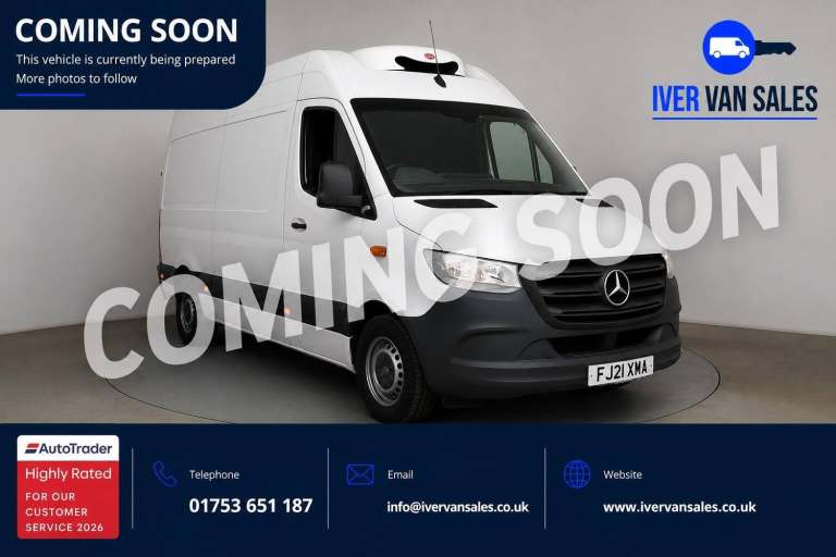 2021 Mercedes-Benz Sprinter 3.5t H2 Progressive Van PANEL VAN DIESEL Manual