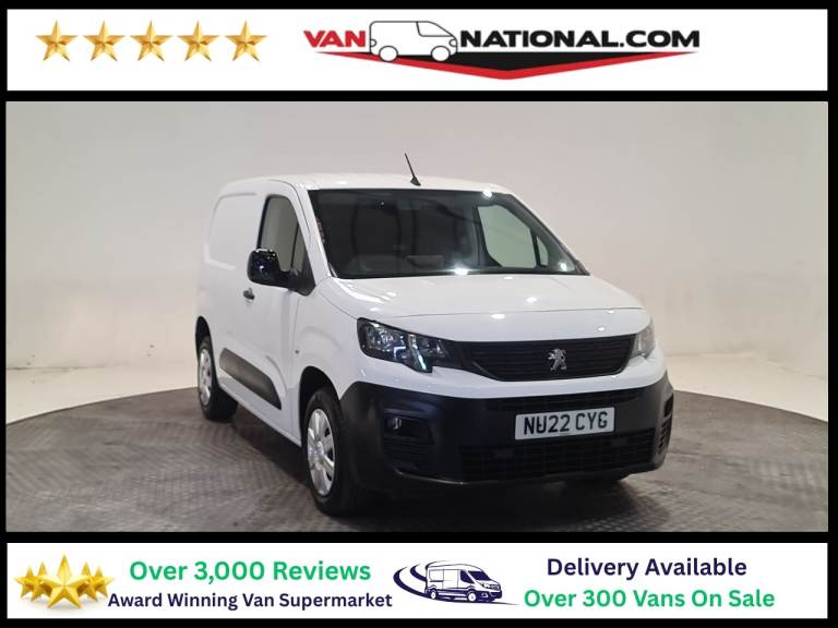 2022 Peugeot Partner 1000 1.5 BlueHDi 100 Professional Prem Van [6 Spd] PANEL VAN DIESEL Manual