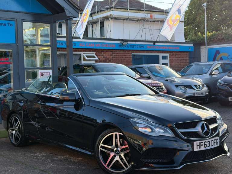 2013 Mercedes-Benz E Class 2.1 E220 CDI AMG Sport Cabriolet 2dr Diesel G-Tronic+ Euro 5 (s/s) (17...