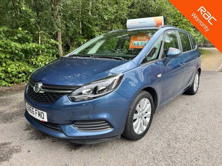 2016 Vauxhall Zafira 1.4T Design 5dr MPV PETROL Manual