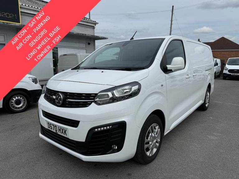 2020 Vauxhall Vivaro 2900 1.5d 100PS Sportive H1 Van PANEL VAN DIESEL Manual