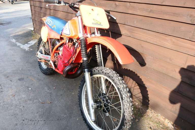 Honda CR450R CR 450 R Elsinore 1980, one year only production. Runs and Rides