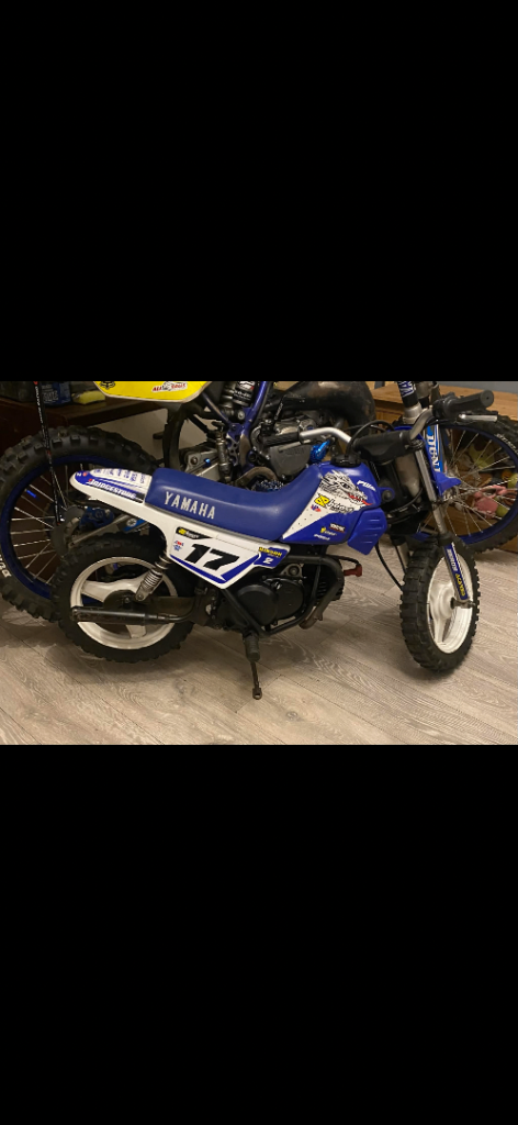 Yamaha PW50 Kids Dirt Bike – Blue, Good Condition