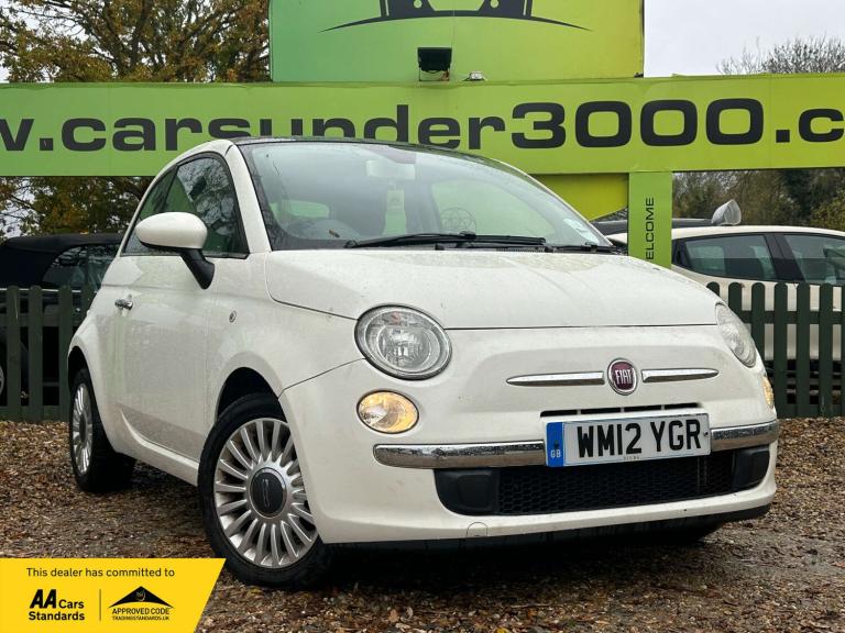2012 Fiat 500 1.2 Lounge 3dr [Start Stop] HATCHBACK PETROL Manual