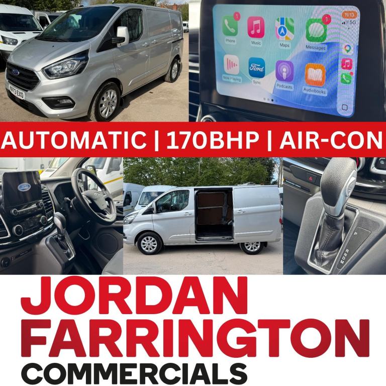 2023 73reg FORD TRANSIT CUSTOM 2.0 320 LIMITED AUTOMATIC SWB EURO 6 **TOP SPEC**