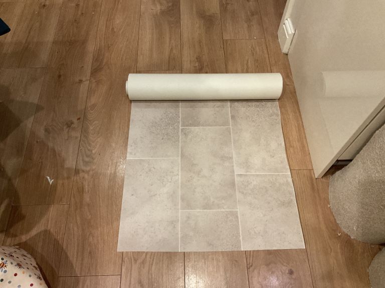 Free, long runner of cushion floor / vinyl , 