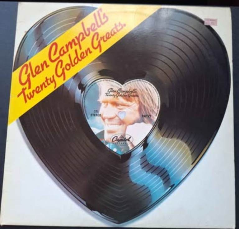 Glen Campbell 20 Golden Greats album lp