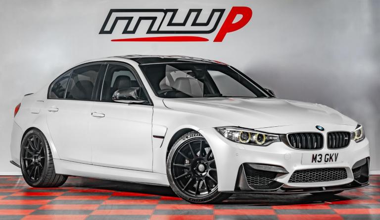 2015 BMW M3 M3 4dr DCT (700whp) - Huge Spec - Individual Frozen White Paint SALOON Petrol Automatic