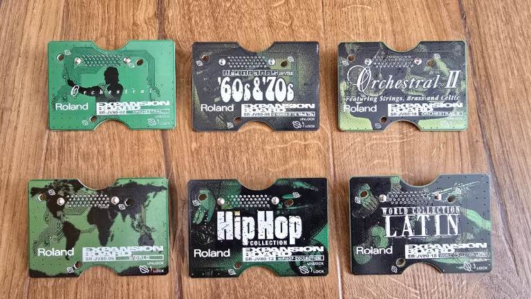 Roland SR-JV80 Expansion Boards - Various For sale