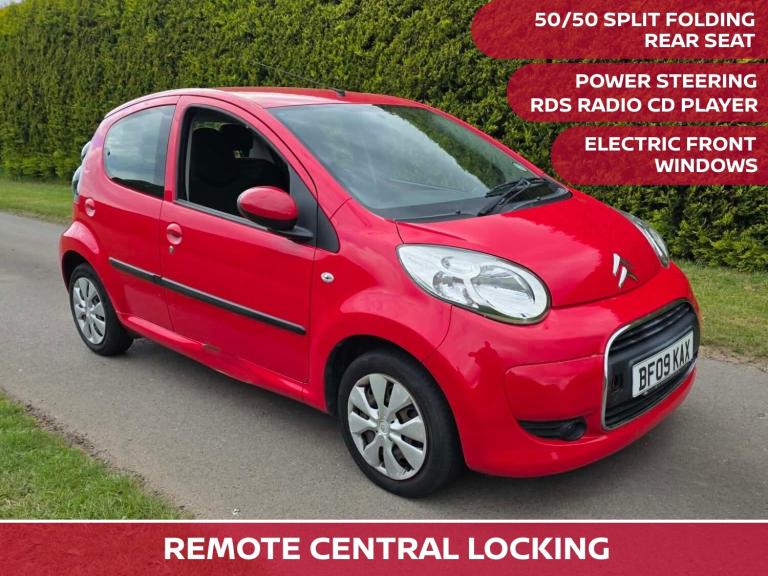 2009 Citroen C1 1.0i VTR 5dr HATCHBACK Petrol Manual