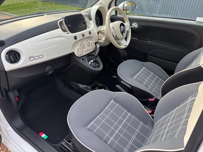 2019 Fiat 500 1.2 Lounge Dualogic Euro 6 (s/s) 3dr Petrol