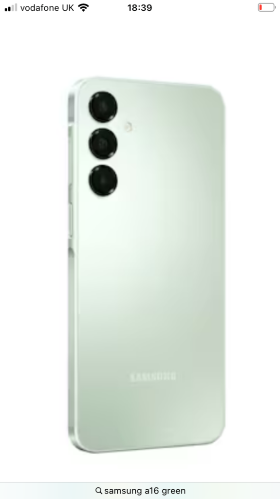 Samsung a16 great condition