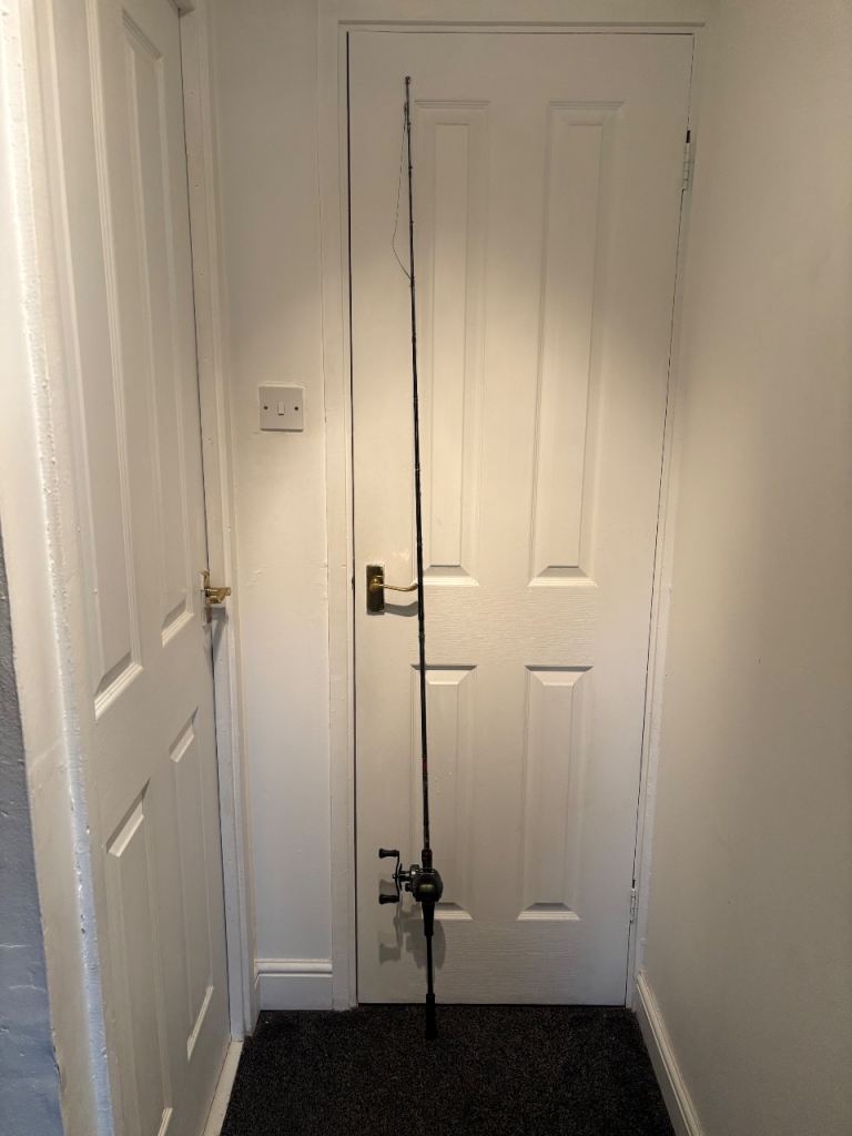 Abu garcia LP pike bait caster combo