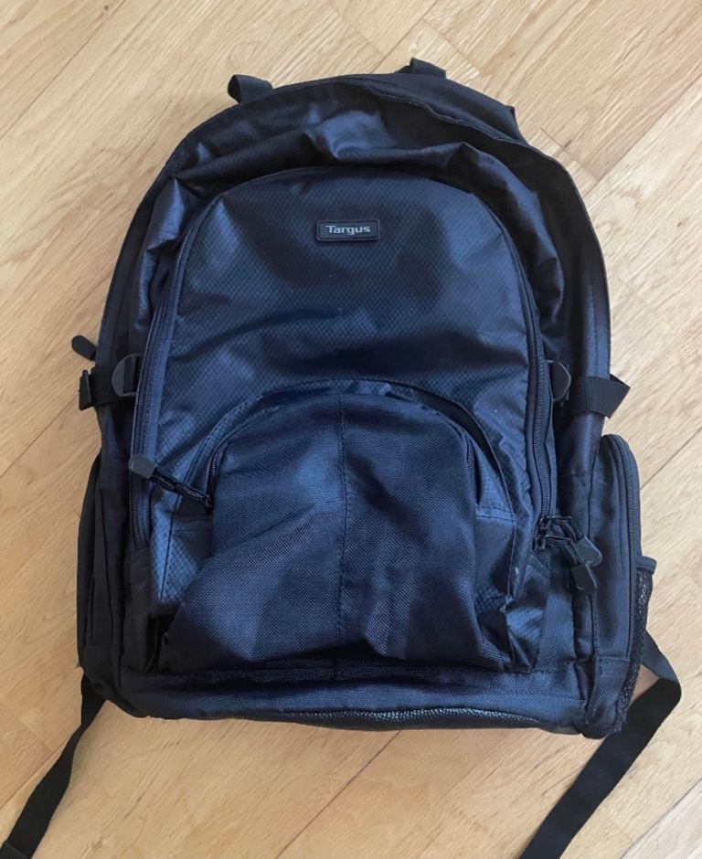 AS NEW TARGUS TRAVEL RUCKSACK (BACKPACK LAPTOP CASE)