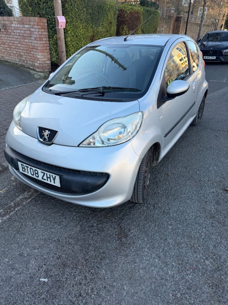 Peugeot, 107, Hatchback, 2008 £20 Road Tax
